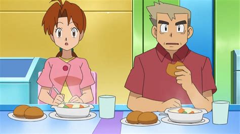 pokemon ash mom name|professor oak and ash's mom.